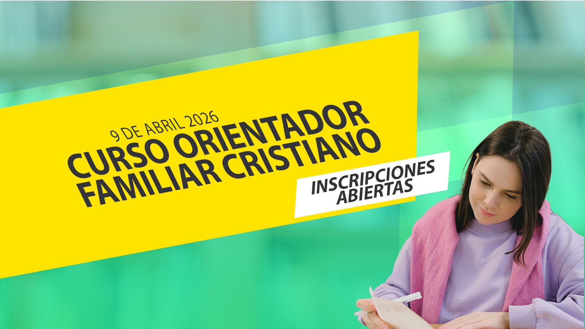 Curso de Orientador Familiar Cristiano 2026
